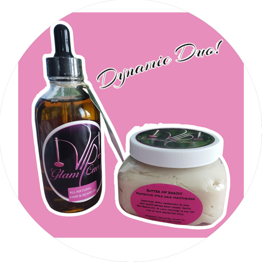 Dynamic Duo: Hair oil & Protective style hair moisturizer